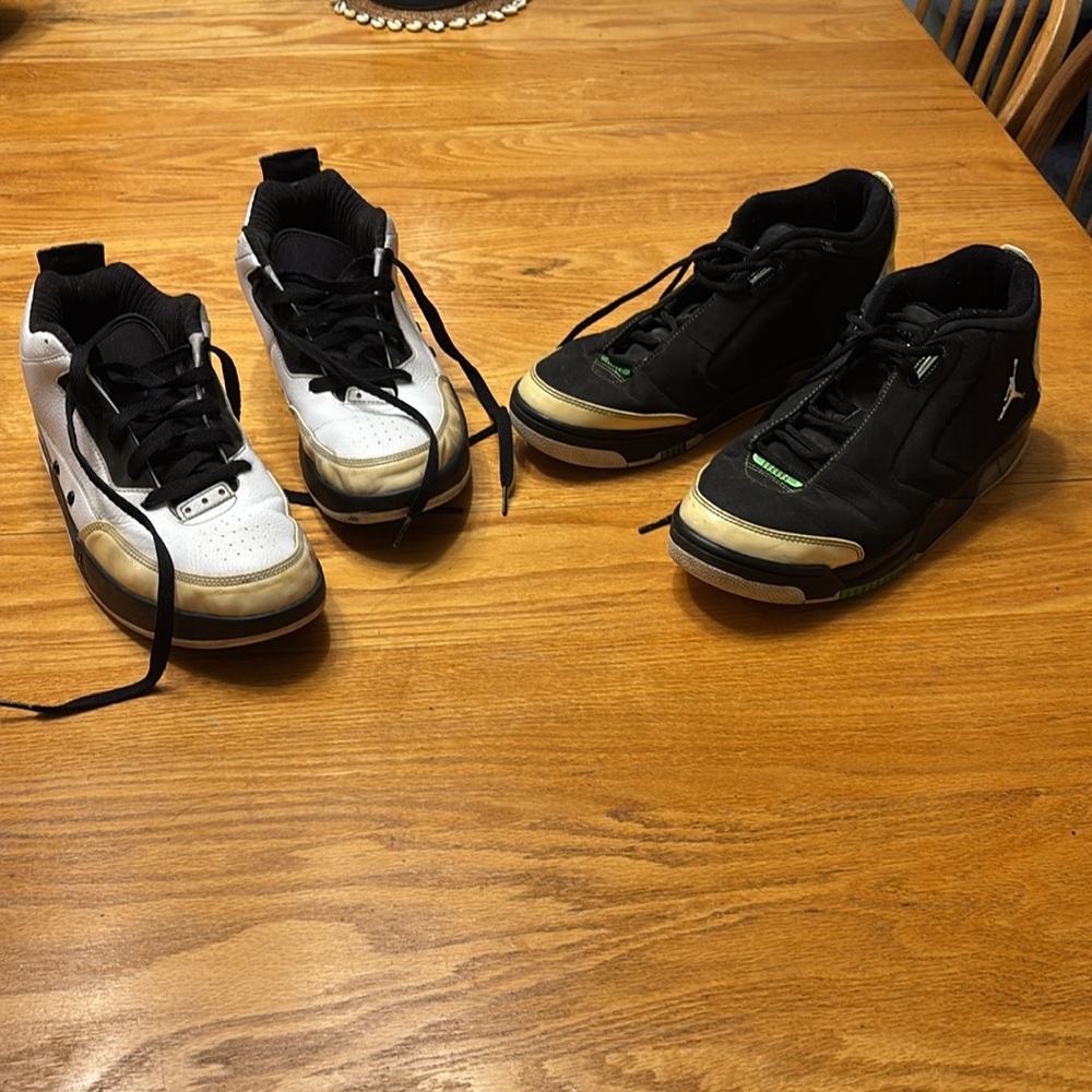 Jordan’s that have been well worn